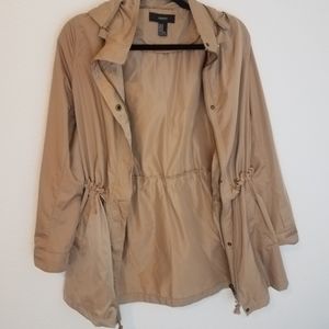 Lightweight tan utility jacket